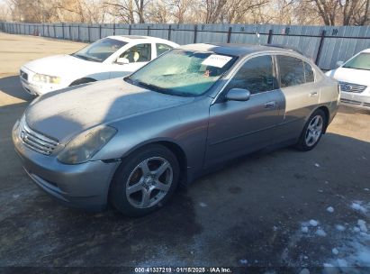 2004 INFINITI G35 Gray  Gasoline JNKCV51E54M601231 photo #3