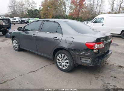 2013 TOYOTA COROLLA LE Gray  Gasoline 5YFBU4EE7DP113206 photo #4