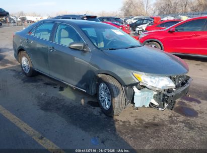 2012 TOYOTA CAMRY LE Gray  Gasoline 4T4BF1FK2CR189660 photo #1