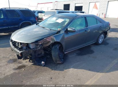 2012 TOYOTA CAMRY LE Gray  Gasoline 4T4BF1FK2CR189660 photo #3