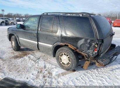 1999 GMC JIMMY SLE Black  Gasoline 1GKDT13W5X2520020 photo #4