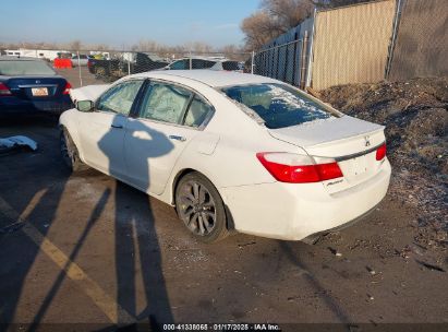 2013 HONDA ACCORD SPORT White  Gasoline 1HGCR2F54DA092426 photo #4