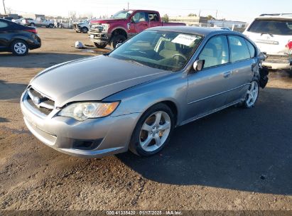 2009 SUBARU LEGACY 2.5I Gray  Gasoline 4S3BL616697218759 photo #3