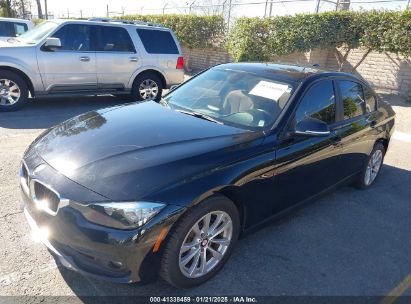 2016 BMW 320I Black  Gasoline WBA8E1G53GNT38255 photo #3