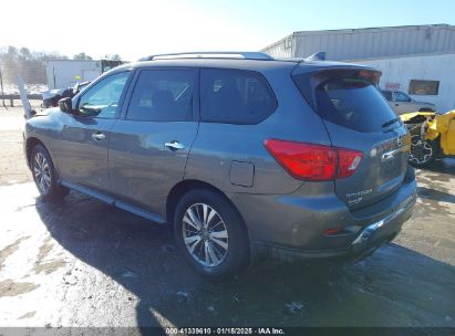 2019 NISSAN PATHFINDER S Gray  Gasoline 5N1DR2MN7KC640020 photo #4