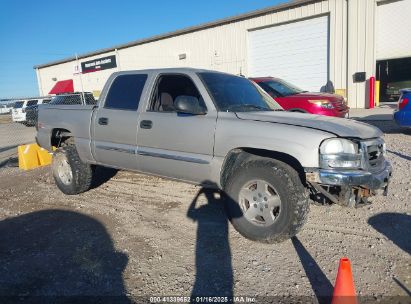 2005 GMC SIERRA 1500 SLE Silver  Gasoline 3GCUKREC8HG421460 photo #1