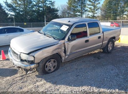 2005 GMC SIERRA 1500 SLE Silver  Gasoline 3GCUKREC8HG421460 photo #3