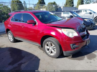 2011 CHEVROLET EQUINOX 1LT Red  Gasoline 2CNALDEC7B6314207 photo #1