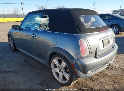 2005 MINI COOPER S Gray  Gasoline WMWRH33405TF80405 photo #4