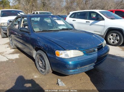 2000 TOYOTA COROLLA CE Blue  Gasoline 1NXBR12EXYZ382678 photo #1