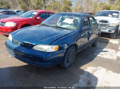 2000 TOYOTA COROLLA CE Blue  Gasoline 1NXBR12EXYZ382678 photo #3