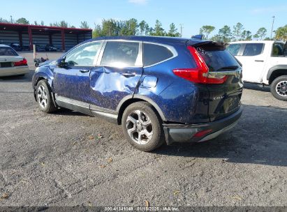 2017 HONDA CR-V EX-L/EX-L NAVI Dark Blue  Gasoline 7FARW1H87HE019734 photo #4