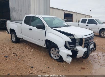 2019 GMC CANYON White  gas 1GTH6BEN7K1339210 photo #1