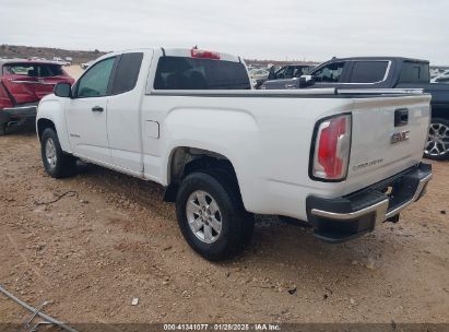 2019 GMC CANYON White  gas 1GTH6BEN7K1339210 photo #4