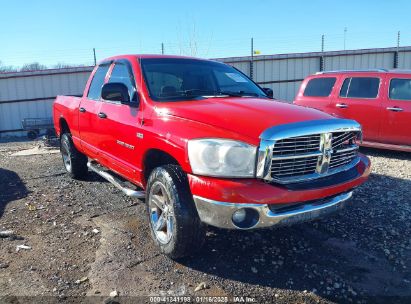 2007 DODGE RAM 1500 SLT/TRX4 OFF ROAD/SPORT Red  Gasoline 1D7HU18217S101510 photo #1