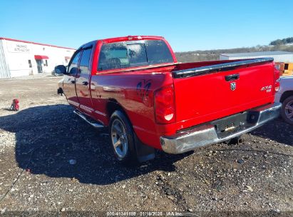 2007 DODGE RAM 1500 SLT/TRX4 OFF ROAD/SPORT Red  Gasoline 1D7HU18217S101510 photo #4