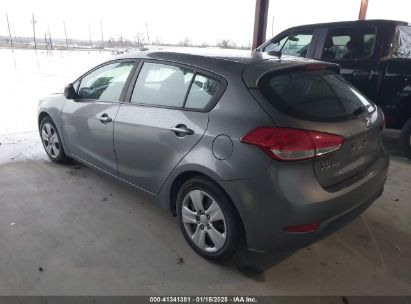 2016 KIA FORTE LX Gray  Gasoline KNAFK5A86G5572044 photo #4