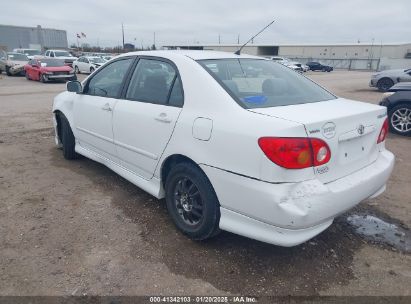 2003 TOYOTA COROLLA S White  Gasoline 1NXBR32E43Z161579 photo #4