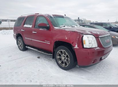 2011 GMC YUKON DENALI Burgundy  Flexible Fuel 1GKS2EEF2BR214696 photo #1