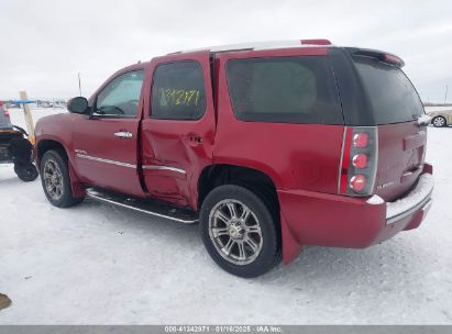 2011 GMC YUKON DENALI Burgundy  Flexible Fuel 1GKS2EEF2BR214696 photo #4