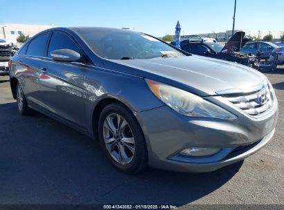 2013 HYUNDAI SONATA LIMITED Gray  Gasoline 5NPEC4AC2DH651040 photo #1