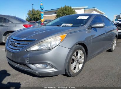 2013 HYUNDAI SONATA LIMITED Gray  Gasoline 5NPEC4AC2DH651040 photo #3