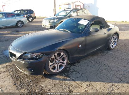 2004 BMW Z4 2.5I Black  Gasoline 4USBT33544LS51157 photo #3