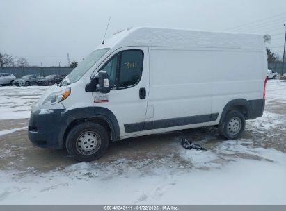 2019 RAM PROMASTER 1500 HIGH ROOF 136 WB White  Flexible Fuel 3C6TRVBG8KE553149 photo #3