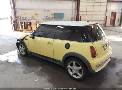 2004 MINI COOPER Yellow  Gasoline WMWRC33454TC48893 photo #4