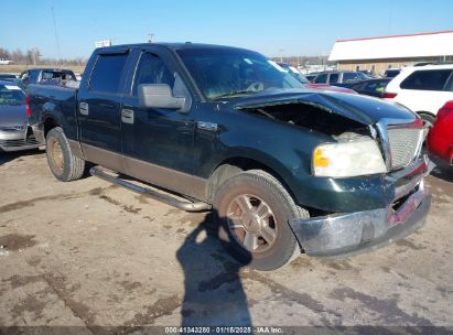 2006 FORD F-150 XLT Green  Gasoline 1FTRW12W86KC98615 photo #1