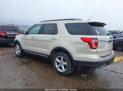 2018 FORD EXPLORER XLT Cream  Gasoline 1FM5K7D80JGC84887 photo #4