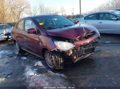 2019 MITSUBISHI MIRAGE G4 ES Purple  Gasoline ML32F3FJ9KHF01469 photo #1