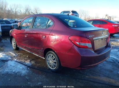 2019 MITSUBISHI MIRAGE G4 ES Purple  Gasoline ML32F3FJ9KHF01469 photo #4