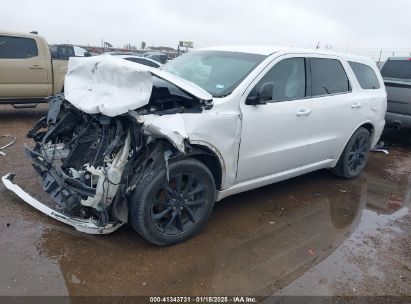 2018 DODGE DURANGO SXT RWD White  Flexible Fuel 1C4RDHAG8JC114365 photo #3