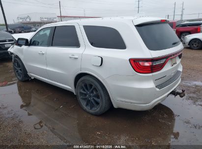 2018 DODGE DURANGO SXT RWD White  Flexible Fuel 1C4RDHAG8JC114365 photo #4