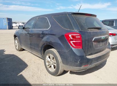 2016 CHEVROLET EQUINOX LS Blue  Gasoline 2GNALBEK7G1135354 photo #4