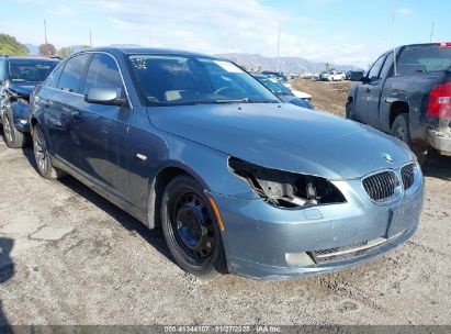 2010 BMW 528I Silver  Gasoline WBANU5C59AC126594 photo #1