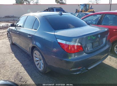 2010 BMW 528I Silver  Gasoline WBANU5C59AC126594 photo #4