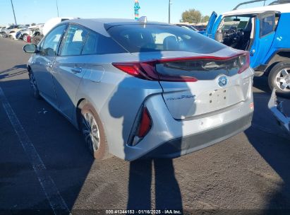 2020 TOYOTA PRIUS PRIME LIMITED Silver  Hybrid JTDKARFP4L3156219 photo #4