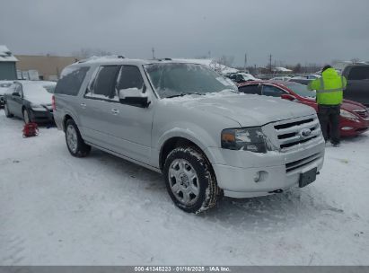 2014 FORD EXPEDITION EL LIMITED Silver  Flexible Fuel 1FMJK2A57EEF36258 photo #1