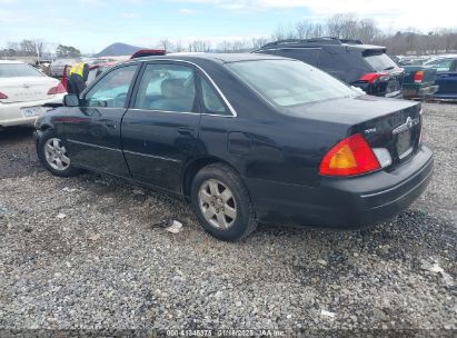 2001 TOYOTA AVALON XL Black  Gasoline 4T1BF28B01U177100 photo #4