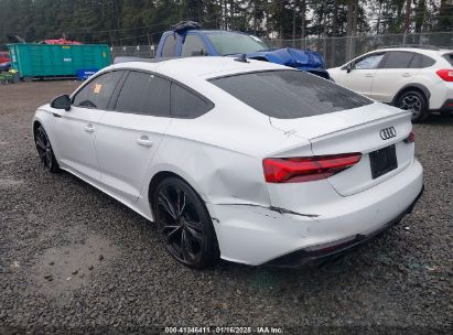 2023 AUDI S5 SPORTBACK PRESTIGE TFSI QUATTRO TIPTRONIC White  Gasoline WAUB4CF50PA071055 photo #4