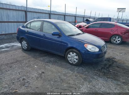 2011 HYUNDAI ACCENT GLS Blue  Gasoline 5NPDH4AE3CH066898 photo #1