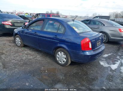 2011 HYUNDAI ACCENT GLS Blue  Gasoline 5NPDH4AE3CH066898 photo #4