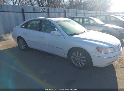 2007 HYUNDAI AZERA LIMITED/SE White  Gasoline KMHFC46F37A177646 photo #1