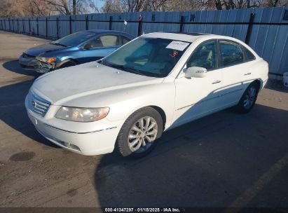 2007 HYUNDAI AZERA LIMITED/SE White  Gasoline KMHFC46F37A177646 photo #3