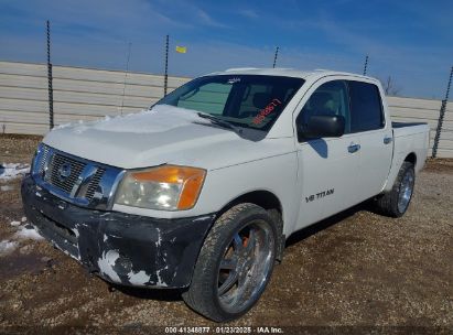 2009 NISSAN TITAN XE White  Flexible Fuel 1N6BA07D89N306682 photo #3