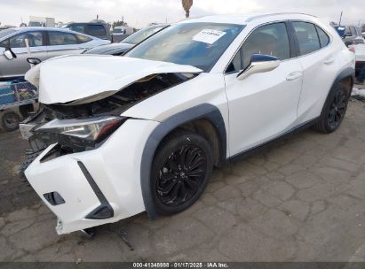 2021 LEXUS UX 200 White  Gasoline JTHX3JBH6M2042096 photo #3