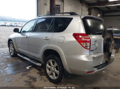 2012 TOYOTA RAV4 LIMITED V6 Silver  Gasoline 2T3DK4DVXCW085373 photo #4