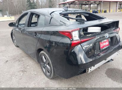 2020 TOYOTA PRIUS XLE Black  Hybrid JTDKARFU9L3116109 photo #4